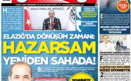 03 Ekim 2024 Günışığı Gazetesi