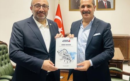 Sayın Ejder Açıklapı'ya sunduk..